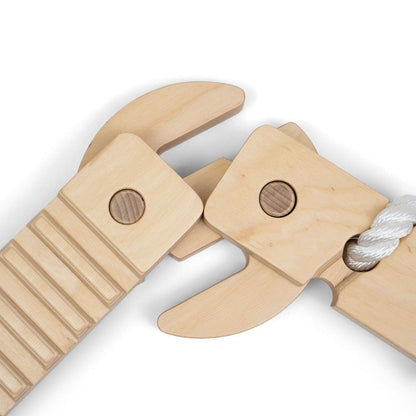 TipiToo® Small Balance Beam 3 Piece Set - White Rope