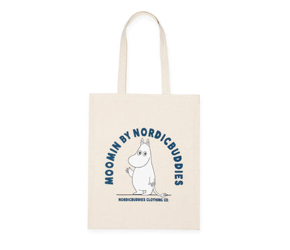 Moomintroll's Greeting Tote Bag - Beige