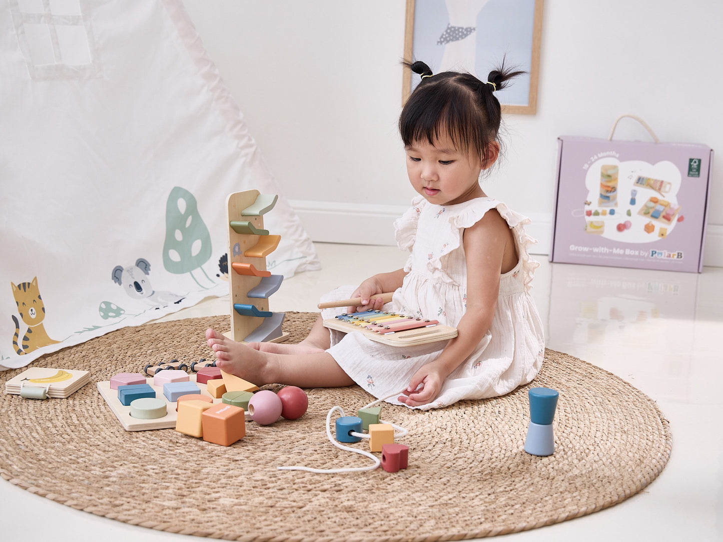 Wooden Educational Toy Set 