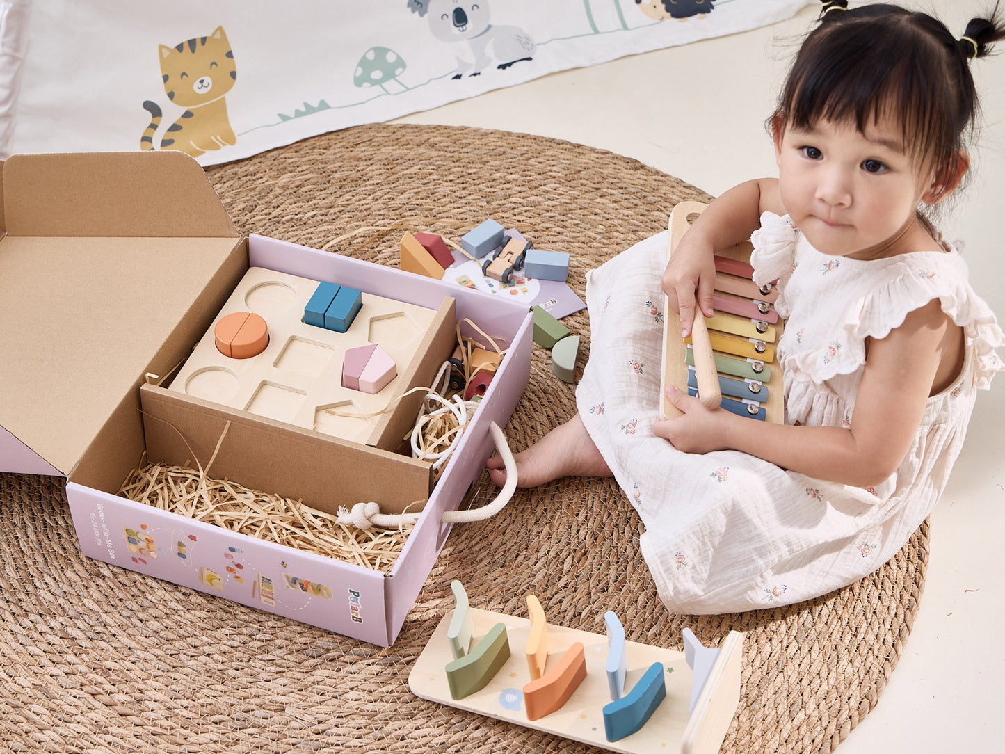 Wooden Educational Toy Set 