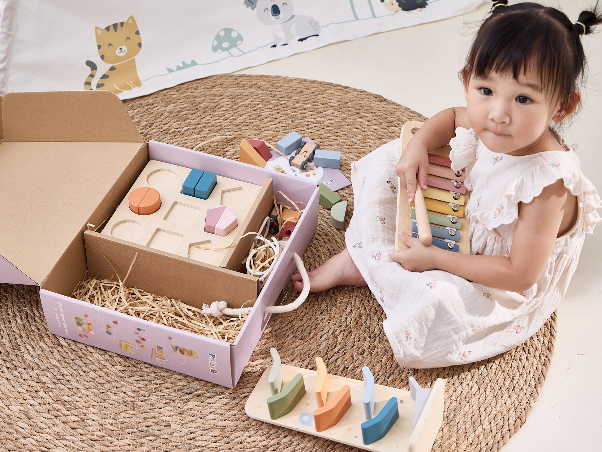 Wooden Educational Toy Set 