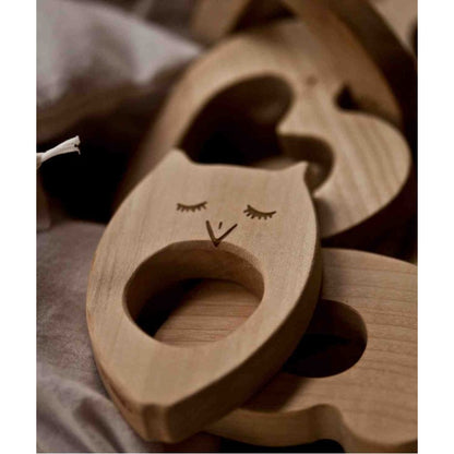 Wooden Teether - Teddy