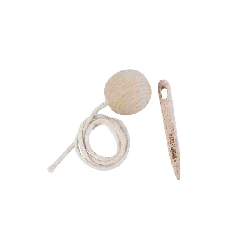 Wooden Threading Needle XL